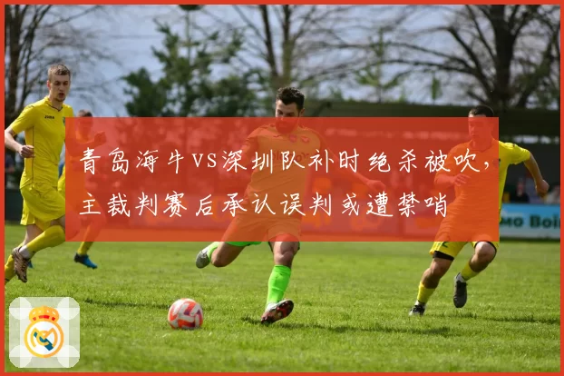 青岛海牛vs深圳队补时绝杀被吹，主裁判赛后承认误判或遭禁哨