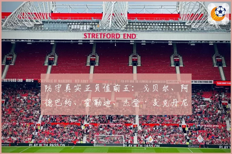 防守真实正负值前五：戈贝尔、阿德巴约、霍勒迪、杰登·麦克丹尼尔斯、莫布利