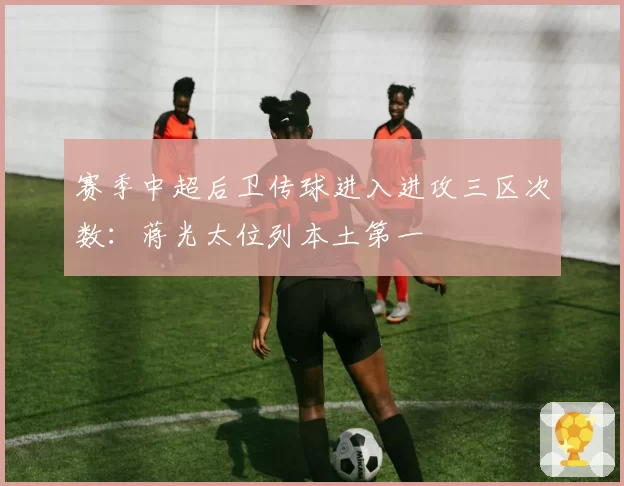 赛季中超后卫传球进入进攻三区次数：蒋光太位列本土第一